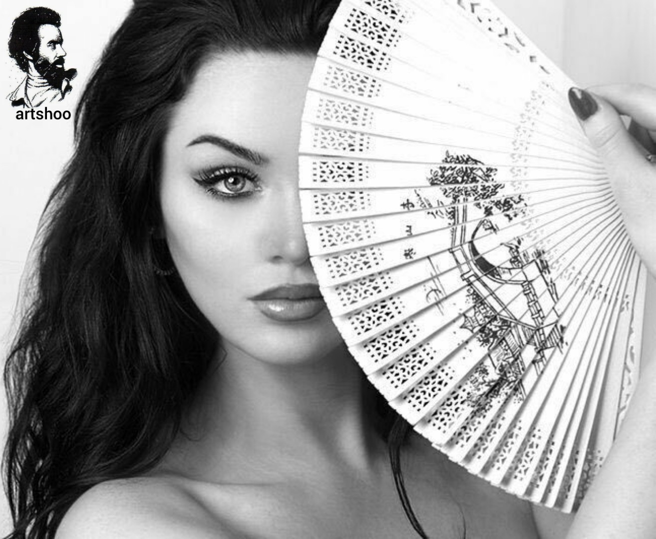 مدل سیاه قلم اورژینال